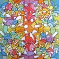 Reassembled Crowd 2