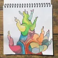 Gouache Cactus 4